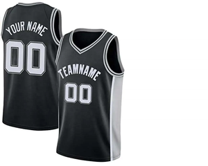 Logo personnalisé Uniformes de sport pour hommes Tailles XS-XL Respirant Séchage rapide Anti-bactérien Anti-UV Maillots de basket-ball blancs Taille Plus - Product Image 4