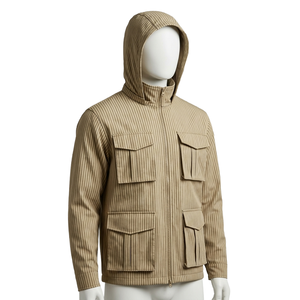 Vêtements de chasse fabriqués en usine OEM, manteau chaud d'hiver, veste de chasse imperméable pour l'extérieur - Product Image 1