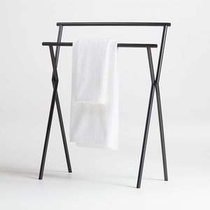Soporte de Metal para Toallas de Baño de Lujo con Acabado Cromado y Elegante Diseño de Múltiples Brazos - Product Image 1