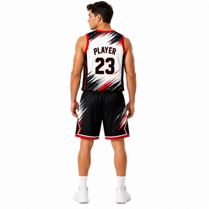 Conjunto de Uniforme de Baloncesto Juvenil, Camisetas y Pantalones Cortos de Baloncesto Sublimados Personalizados para Equipos Escolares, Clubes y Torneos - Product Image 2
