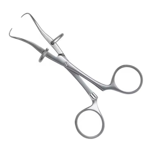 Pinza de Anclaje Manual Robin para Tubos de 5mm de Diámetro, 130mm, Acero Inoxidable, Instrumento Quirúrgico, Logotipo Personalizado HC-CL-235 - Product Image 3