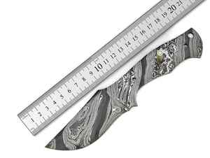 <b>Top</b> Selling Custom Handmade Damascus Steel Blank Blades OEM High Performance Full Tang Limited Edition Knife Making Kits - Product Image 5