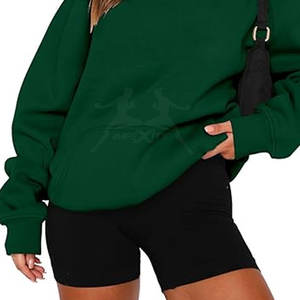 Sweat à capuche premium pour femme, matière confortable avec poignets côtelés pour plus de chaleur et une coupe décontractée - Product Image 6