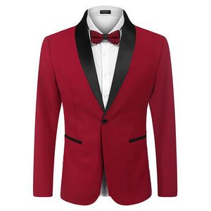 Veste de Costume Homme de Luxe, Blazer Masculin Élégant, Manteau Slim pour Mariage et Soirée Formelle - Product Image 4
