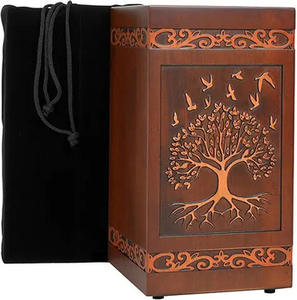 Urnes funéraires en bois de haute qualité au design unique pour adultes, urnes funéraires en bois, urnes funéraires de taille personnalisée, fournitures funéraires - Product Image 1