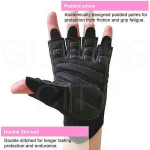 High Quality Heavy Duty Fitness Workout Gym Gloves Professional Anti <b>Slip</b> Grip Weight Lifting Gloves for Hand Protection - Product Image 5