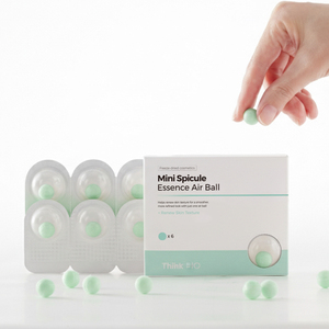 [Think Bio] para la serie AIR BALL (6 unidades) - Bolas Liofilizadas de Ácido Hialurónico, Colágeno y Vitamina C con Mini Espículas para Reducir los Poros del Rostro - Product Image 5