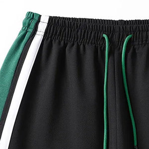 Conjunto de Sudadera y Pantalones Deportivos para Hombre, Corte Ajustado, con Logotipo Personalizado, Tallas Grandes, Estilo Hip Hop, Tejido de Punto - Product Image 4