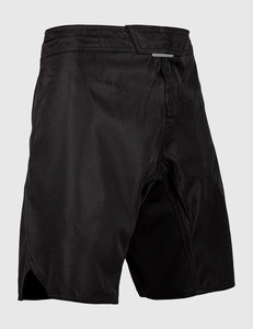 Men's <b>Black</b> <b>Board</b> Shorts Mid Waist Elastic Quick Dry With Pockets Casual Style Solid Color Woven Polyester Fabric - Product Image 4