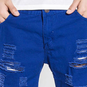 Shorts de Mezclilla Casuales para Hombre, Transpirables, Duraderos, de Alta Calidad, al por Mayor, Shorts de Mezclilla de Verano, Shorts de Jeans Personalizados para Hombre, Diseño Moderno - Product Image 5