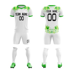 Ensemble de maillots de football personnalisés, uniforme d'équipe, ensemble de maillots de football, séchage rapide, respirant, OEM, étiquette privée, fabricant, fournisseur en gros - Product Image 2