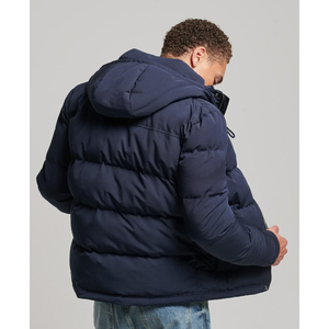 Veste d'hiver pour homme de haute qualité à bas prix avec couleurs et logo personnalisés, design unique sur le devant, contraste de couleurs - Product Image 3