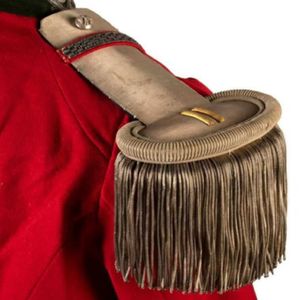 Túnica de lana escarlata de la época victoriana británica para oficiales de infantería - Product Image 4