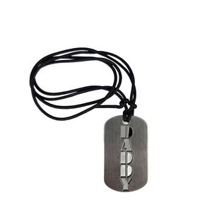 Stainless Steel Kink Daddy <b>Tag</b> Necklace <b>Dog</b> Kinky <b>tag</b> - Product Image 4