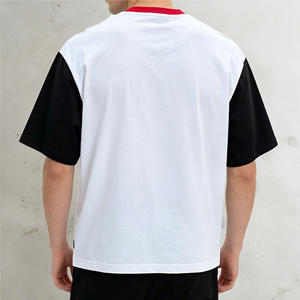 Camiseta Oversize de Algodón Personalizada Estilo Urbano con Hombros Caídos y Estampado Gráfico - Product Image 2