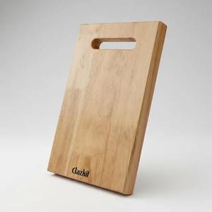 Tabla de Cortar de Bambú Natural con Asa, Ecológica, para Carne, Verduras y Frutas - Product Image 1