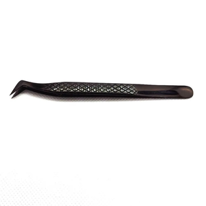 Pinzas Profesionales para Pestañas de Acero Inoxidable Ultra-Grip con Punta Lisa, Antimagnéticas y Mango Cómodo para Extensión de Pestañas Postizas - Product Image 4