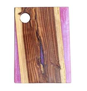 Planche à découper artisanale en bois et résine époxy, prix d'usine, exportée par Craft Emporium, résistante au lave-vaisselle, pour hôtels et restaurants - Product Image 4