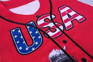 Marchandises du 250e anniversaire des États-Unis, maillots de baseball des États-Unis, vêtements de sport américains # 1 S-3XL Cadeau pour hommes et jeunes - Product Image 4