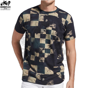 T-shirt de compression de haute qualité à manches courtes pour hommes, en stock, personnalisable, t-shirt de compression performant - Product Image 5