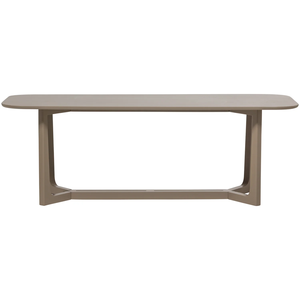 Table de salle à manger en bois massif de mangue couleur boue, design américain très attrayant, finition mate, idéale pour la maison, la cuisine ou la villa. - Product Image 2