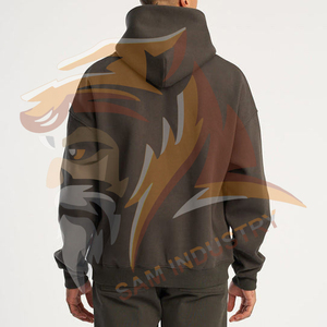 Ventes en gros de sweats à capuche surdimensionnés au meilleur prix, sweats à capuche surdimensionnés de haute qualité personnalisés, sweats à capuche surdimensionnés à la mode, sweats à capuche grande taille - Product Image 2