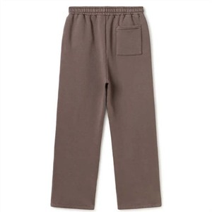 Pantalon de survêtement en coton pour homme, taille élastique avec cordon de serrage, poches latérales, décontracté, automne, mi-lourd, tricoté, uni, respirant - Product Image 4