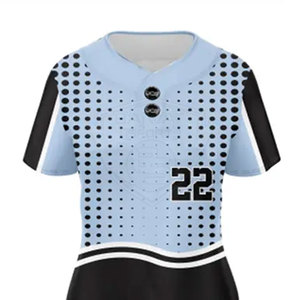 Uniforme de Softbol de Primera Calidad con Logotipo Personalizado, Secado Rápido, Transpirable, Uniforme Deportivo Profesional - Product Image 5