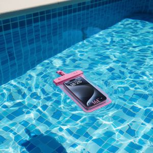 เคสโทรศัพท์มือถือ SUNING แบบสายคล้อง ผลิตจาก TPU+อะคริลิก กันน้ำ พร้อมหน้าจอสัมผัส สำหรับใช้ในสระว่ายน้ำ - Product Image 2