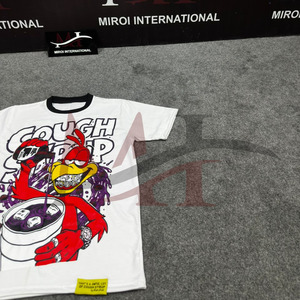 Camisetas con estampado personalizado de jarabe para la tos 'That's Awful Lot Cough Syrup', de gran tamaño, 100% algodón, camisetas con estampado 'That's A AWFUL LOT OF COUGH SYRUP' - Product Image 4