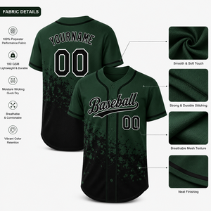 Uniforme de Béisbol Personalizado para Niñas, con Bordado de Canadá y Estados Unidos, en Poliéster con Rayas Finas, Jersey Blanco y Negro - Product Image 3