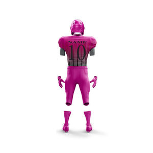Uniforme de football américain de qualité supérieure OEM, respirant, 100% polyester, antibactérien, vêtements d'équipe, uniforme de football américain - Product Image 2