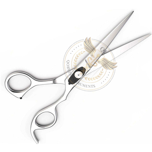 Tijeras Profesionales de Peluquería QORVEX INSTRUMENTS de Acero Inoxidable con Hoja de Corte Recto y Afilado, para Diestros, Mango Mediano - Product Image 5