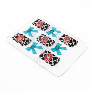 Extensions de cils magnétiques en acrylique durables Private Label Bow Pepper, motifs papillon, cœur, fleur, carré, multifonctionnelles - Product Image 5