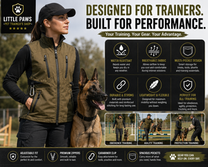 Professional <b>Working</b> Dog Handler Vest with Functional Storage Compartments - Product Image 5