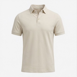 เสื้อโปโลชายคุณภาพพรีเมียมสีสันตามสั่ง ผ้าฝ้าย 100% ปกคอพับ แขนสั้น เสื้อยืดโปโลชายทันสมัย - Product Image 1