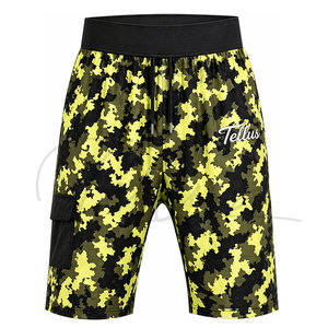 Pantalones Cortos Casuales de Lona con Logotipo Personalizado, Cintura Elástica Media, Transpirables, de Secado Rápido, con Estampado Digital, para Playa, Musulmanes - Product Image 1