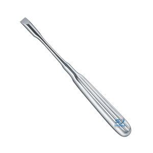 Elevador periostal Adson con hoja biselada de un lado y mango ergonómico hueco, raspador para cirugía ósea oral - Product Image 5