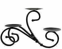 Elegante Portavelas de Metal Negro y Cristal para Bodas, Eventos Festivos, Soporte de Hierro para Velas Hecho a Mano de Lujo para Decoración del Hogar, Centro de Mesa - Product Image 5