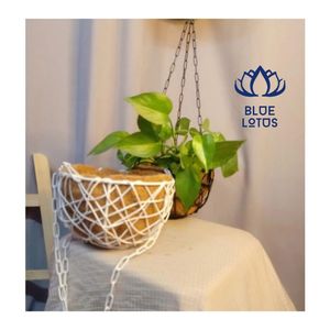 Favoris des clients : Panier suspendu en fibre de coco 2026, pot en fibre de coco pour jardinage intérieur et décoration de balcon, durable et absorbant l'humidité - Product Image 1