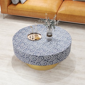 ILAHI's Bone Inlay <b>Table</b> Modern Design Agate Detailing <b>Storage</b> Portable Home Furniture - Product Image 4