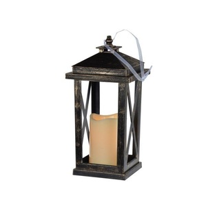 Portavelas de Vidrio y Madera Vintage con Asa de Cuerda, Decoración Rústica para Mesa de Boda o Jardín - Product Image 3