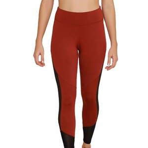 High Quality Solid Fighter Women Yoga <b>Leggings</b>-Seamless Spandex/Nylon Knee-Length <b>with</b> <b>Pockets</b> Solid Pattern All Seasons - Product Image 1