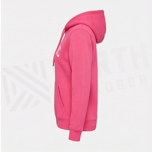 เสื้อฮู้ดดี้ทรงหลวมสำหรับผู้หญิง ODM OEM ผ้าฝ้ายเนื้อหนานุ่ม คุณภาพพรีเมียม เสื้อพูลโอเวอร์แฟชั่น - Product Image 3