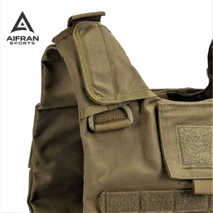 Aiffran Premium Chest Rig Breathable Durable Adjustable Tactical Style Vest with Multiple Storage <b>Pouches</b> - Product Image 4