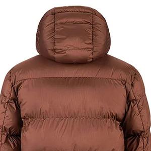 Veste matelassée à capuche pour homme, rembourrée de duvet, décontractée, fermeture éclair, coupe-vent, épaisse, coupe classique, couleur unie, légère - Product Image 5