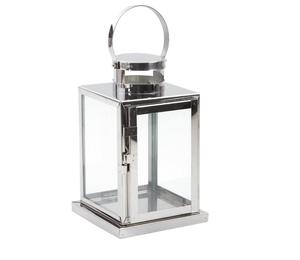 Classy Design Metal And Clear Glass Candle <b>Lanterns</b> Sliver Finished Metal <b>Lantern</b> for Home & Wedding Customized - Product Image 3