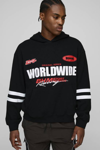 Sweat-shirts à capuche en molleton lourd de style streetwear d'hiver 100% coton personnalisés OEM avec poche latérale classique - Product Image 4