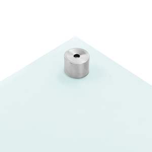 Revêtement mural de cuisine en verre trempé blanc 35,4 x 15,7 po - Product Image 6