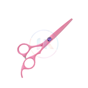 Customized Color Paper Coated <b>Left</b> <b>Handed</b> <b>Scissor</b> For Personal Care Barbershop & Salon Use Custom Branding Barber <b>Scissors</b> - Product Image 2